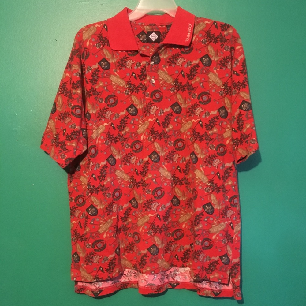 Tabasco Vintage Golf Polo shirt XXL